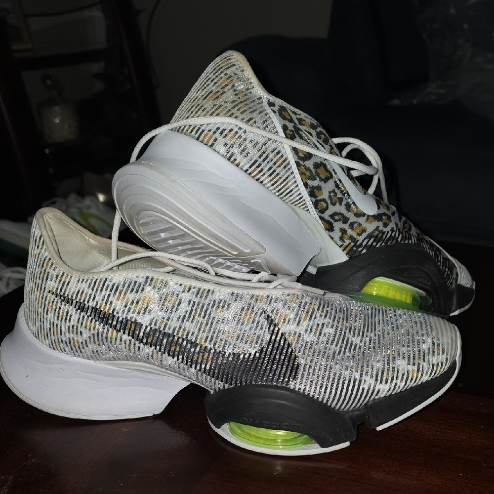 Nike Athletic Shoes - White, Black, Yellow